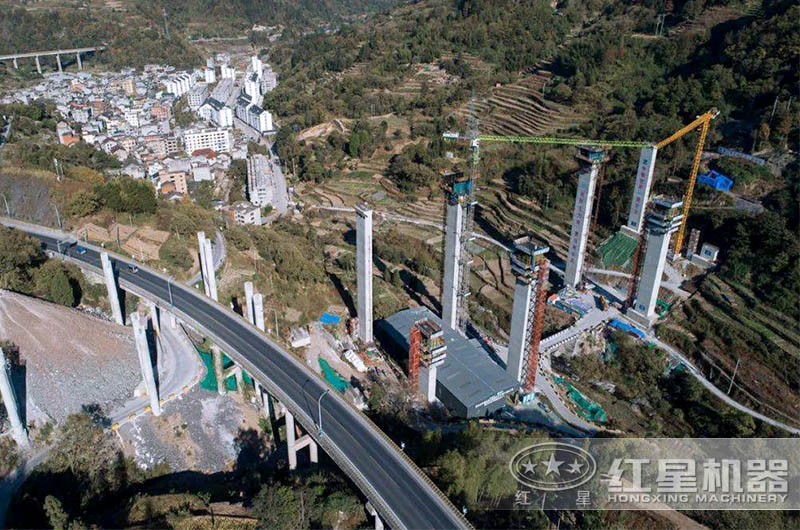 洞渣化身机制砂，塔楼制砂机助力工程建设降本增效