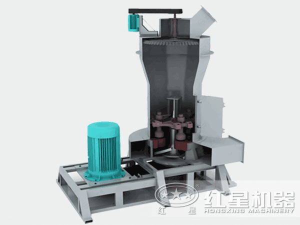 矿渣微粉磨工作原理