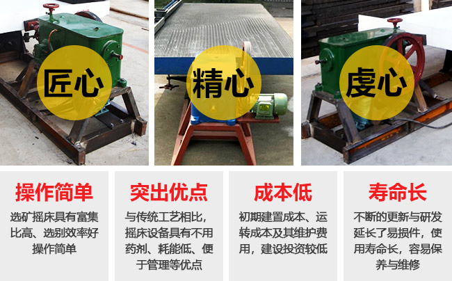 摇床性能优势