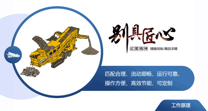 移动式破碎机动态工作原理
