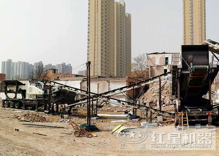 “垃圾围城”如何破解？时产150-300吨履带式建筑垃圾破碎生产线来助力！