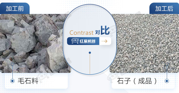 毛石料加工过成石子用途多