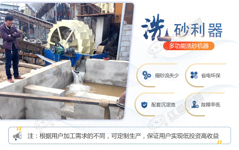 10万元的小型洗砂机器效果怎么样，能筛沙吗