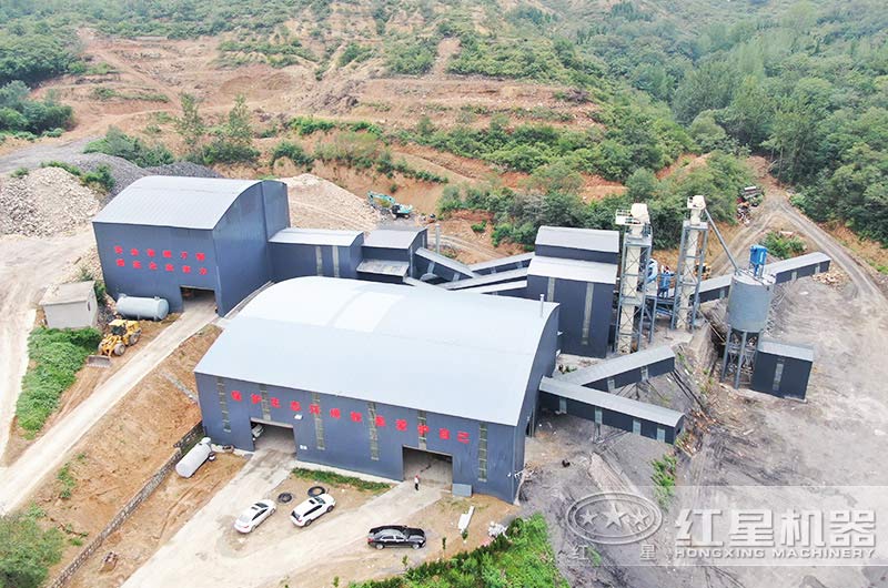 环保石子生产线：全封闭+除尘降噪，前方现场视频直击