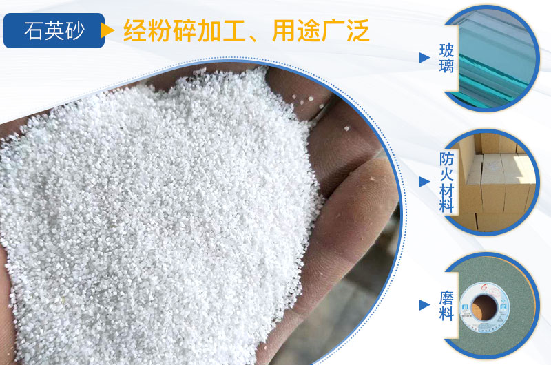 混凝土中石英砂能否代替沙子？石英砂生产线设备价格？