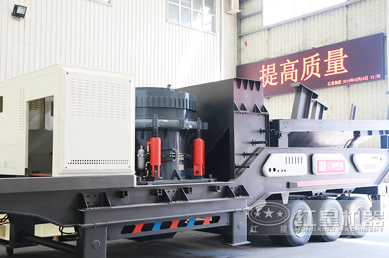 小型移动式石子破碎机配置、产能及价格