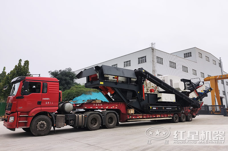 移动式石头破碎机多少钱一台？大型机器