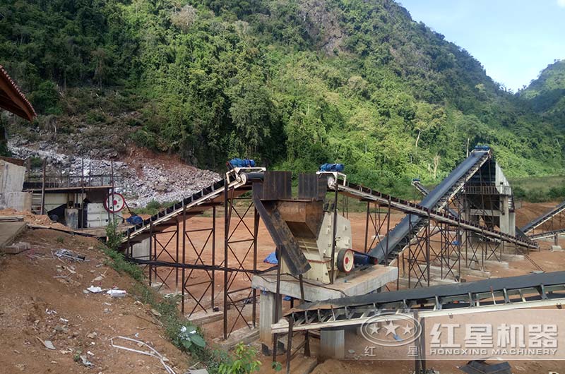 河北客户小型碎石厂